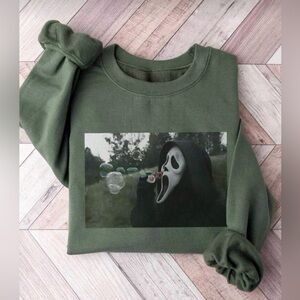 SHEIN Curve Ghostface Crewneck